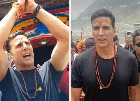 Akshay Kumar Engages In Spiritual Journey Offers Prayer At Kedarnath