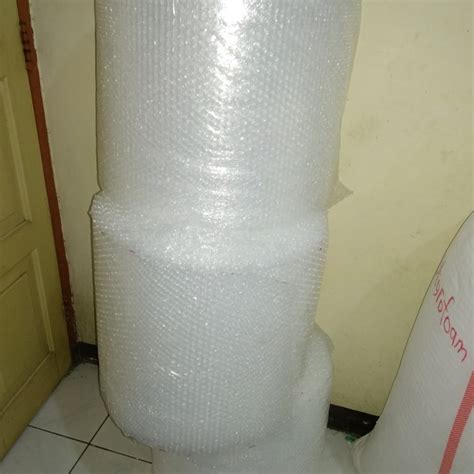 Jual Plastik Bubble Wrap Roll Meter Lebar Cm Putih Standar