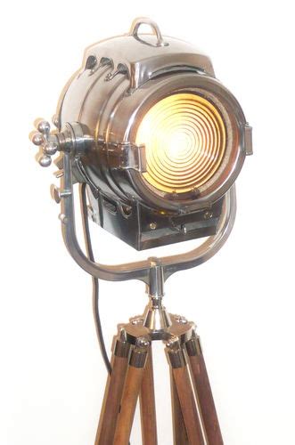 Rare Hollywood 1930s Vintage Movie Light Industrial Antique Film