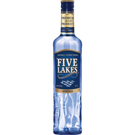 Five Lakes Special Vodka 0 7L 40 Vol Five Lakes Vodka