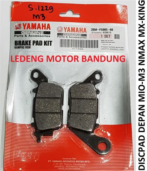 Jual Nmax Disc Pad Kampas Rem Depan Cakram New Mio M3 MX King Original