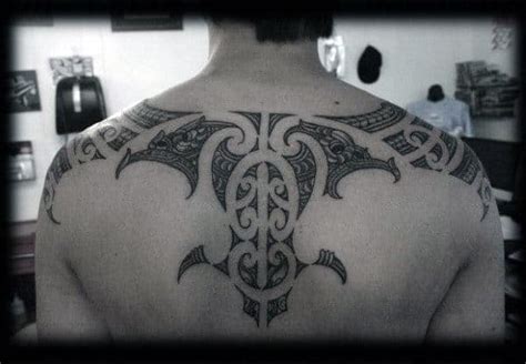 60 Tribal Back Tattoos For Men - Bold Masculine Designs