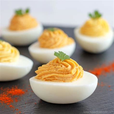 3 Deviled Eggs Recipes - Happy Foods Tube