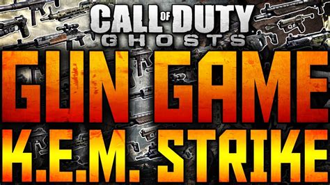 Cod Ghosts Insane Gun Game Kem Strike Cod Ghosts Gun Game Kem