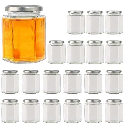 Buy Encheng Oz Glass Jars With Lids Ball Wide Mouth Mason Jars For