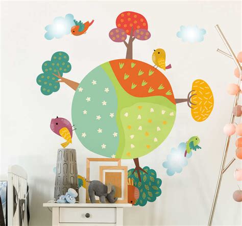 Baby Nursery Wall Stickers - deep cool