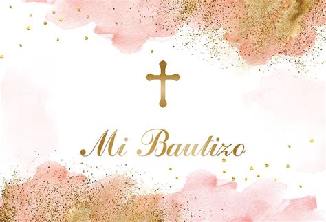 Mehofond Mi Bautizo Photography Background Mexican Baptism Party First