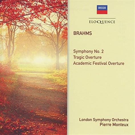 Brahms Symphony No Tragic Overture Academic Festival Overture