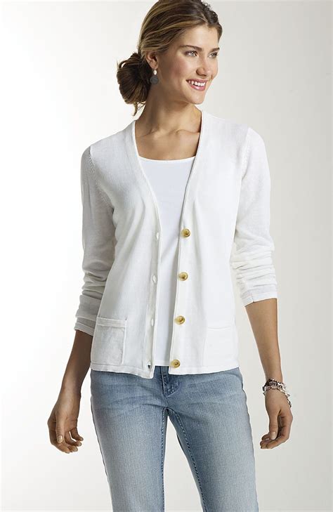 Sweaters Linen Blend Versatile Cardigan At Jjill Clothes For Women