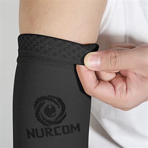 Nurcom® Medical Compression Arm Sleeve For Men Women 2 Pack 20 30mmhg