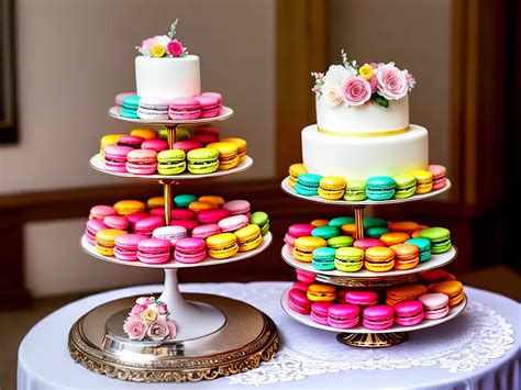 Macarons O Toque Perfeito Em Bolos De Casamento