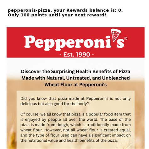 Discover The Surprising Health Benefits Of Pizza Made With Natural