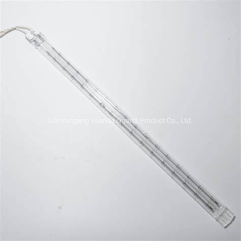 Clear Quartz Twin Tube Clear Reflector Infrared Halogen Heat Lamp