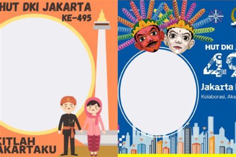 Kumpulan Link Twibbon Hut Dki Jakarta Ke Tahun Gratis Dengan