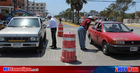 Hoy Tamaulipas Listo Operativo Vial De Transito En Playa Miramar