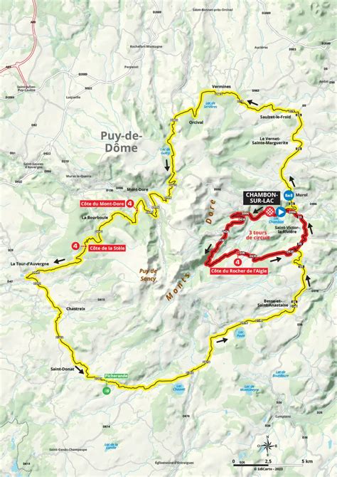 Crit Rium Du Dauphin Etape Du Chambon Sur Lac Horaires