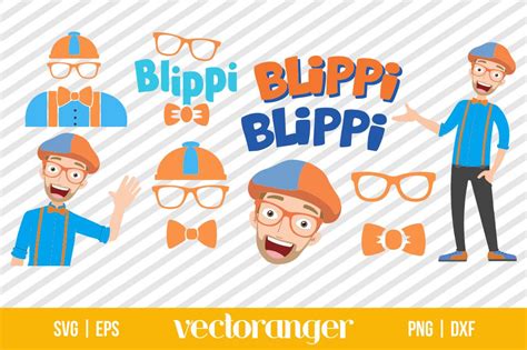 Blippi SVG Cricut Bundle | Vectoranger