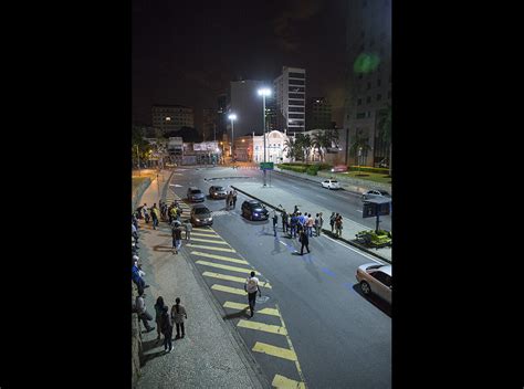 Foto Equipe de gravação da cena do atropelamento de Salvador Paulinho