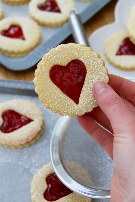 Homemade Jammie Dodger Biscuits Based On The Classic Biscuit Soft