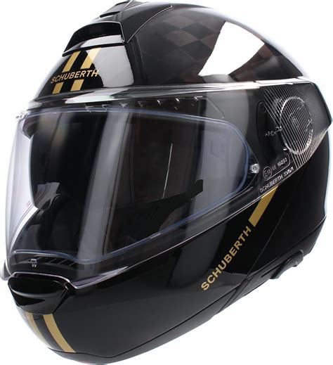 Schuberth C Pro Carbon Fusion Gold Test Testbericht De Juli