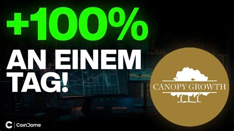 Breaking An Einem Tag Canopy Growth Weed Cgc Elliott Wave