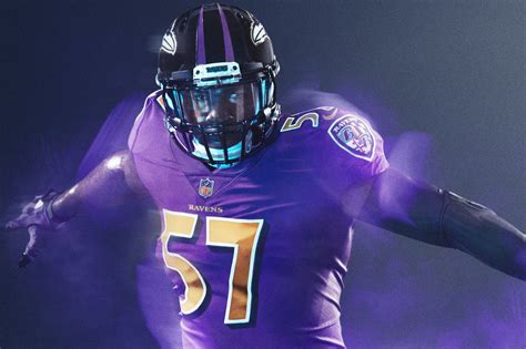 OFFICIAL: Ravens Color Rush jerseys announced, All AFC North jerseys ...