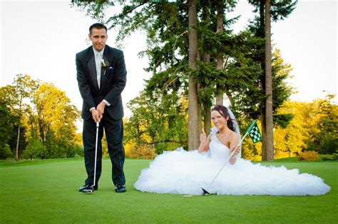 If Doing A Wedding At Golf Course This Is A Great Photo Option Looking