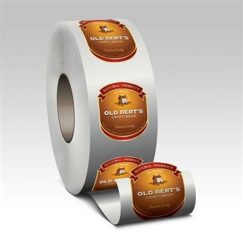 Custom Roll Labels Bloom Print Shop