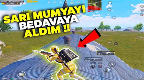 BEDAVAYA SARI MUMYA ALDIM ONE MAN SQUAD PUBG MOBİLE YouTube