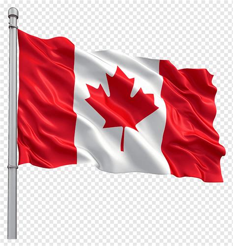 Canada Flag Red And White With Maple Leaf Flag Of Canada Day Png