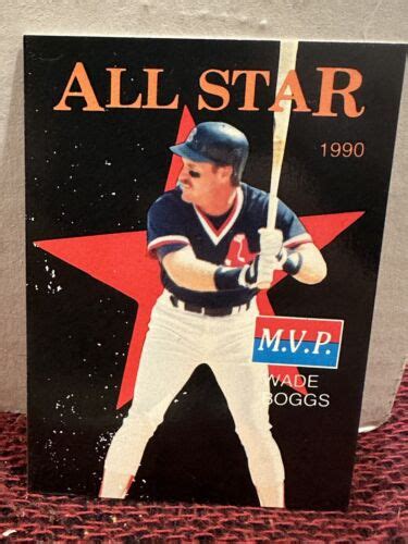 Wade Boggs Boston Red Sox Big League All Stars Mvp All Star Ebay