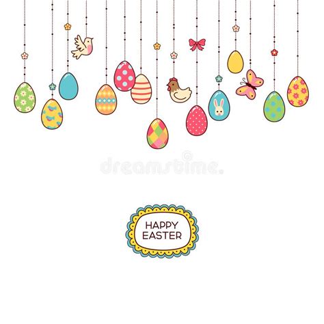 Easter Icons Stock Vector Illustration Of Bunny Celebrate 64581223