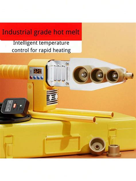 Set Of Plastic Water Pipe Welder Handheld Digital Socket Welder Kit