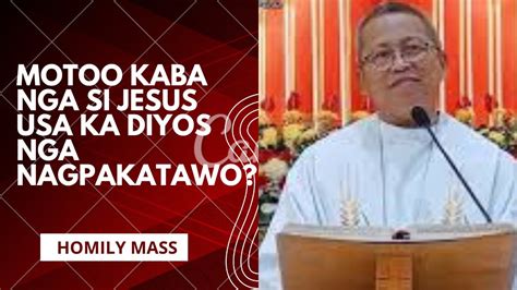 Fr Ciano Ubod Mass Today January 05 2023 Do You Believe That