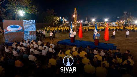 Presidente Nayib Bukele Coloca Primera Piedra Del Nuevo Estadio