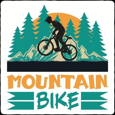 Premium Vector Bicycle Tshirt Design Cycling Mountain Biking Bike