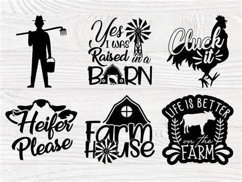 Farm Svg Files 119 File For Diy T Shirt Mug Decoration And More