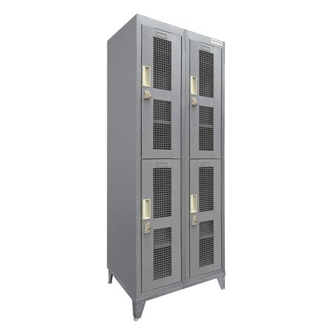 ·m2 02 Locker M 4 Puertas Malla Maletek