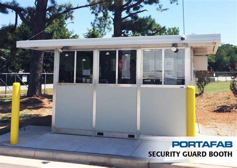 Heavy-Duty, Prefab Security Guard Shacks | PortaFab