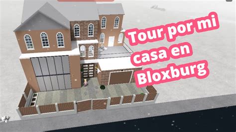 ABI JUEGA CONSTRUYENDO CASA EN BLOXBURG TOUR POR MI CASA EN