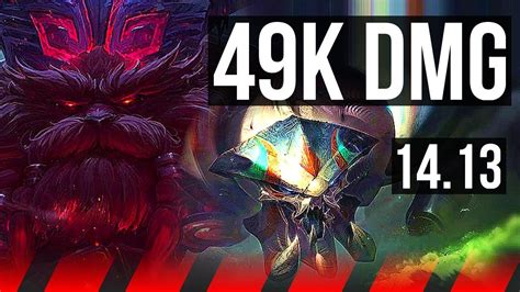 Ornn Vs Skarner Top 49k Dmg 11 5 21 500 Games Euw Diamond 14