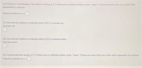 Solved Suppose That A Find All Critical Values Of F If