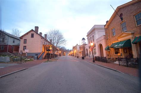 Drone Picture, Town of Jonesboro Tennessee, Downtown, Story Telling Center, Courthouse ...