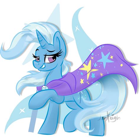 2362326 Safe Artist Jen Neigh Trixie Pony Unicorn Cape Clothes