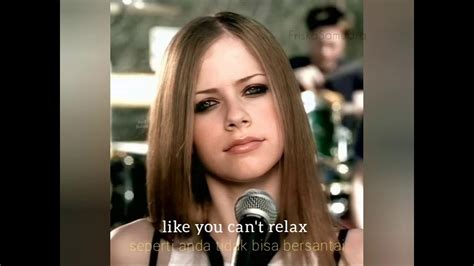 Avril Lavigne Complicatedlirik Terjemahan Youtube