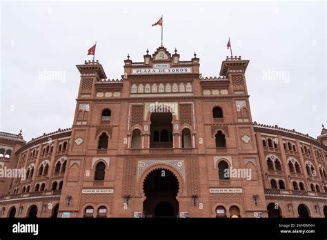 Plaza De Toros De Las Ventas Largest Bullfighting Arena In Spain In