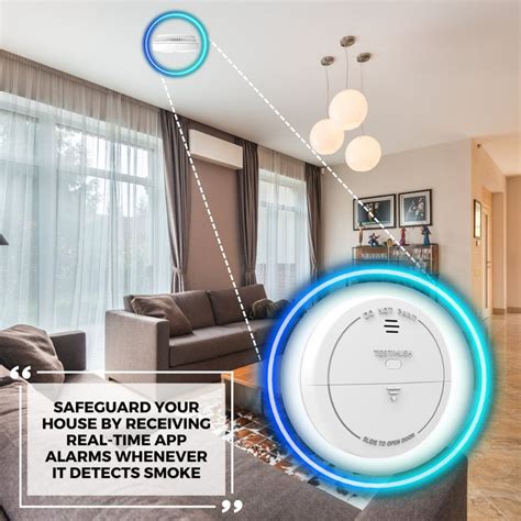 Smart Smoke Detector - Smoke Sensor, Smart Alarm, Connected Mobile App ...