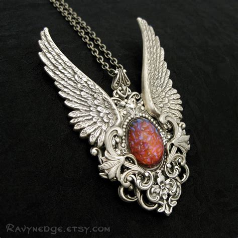 Eye Of The Phoenix I Necklace Legendary Series Winged Dragon S Breath