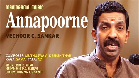 Annapoorne Sama Vechoor C Sankar Navarathri Festival 2021 Live