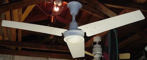 Union Metal Blade Ceiling Fan Model A - 2